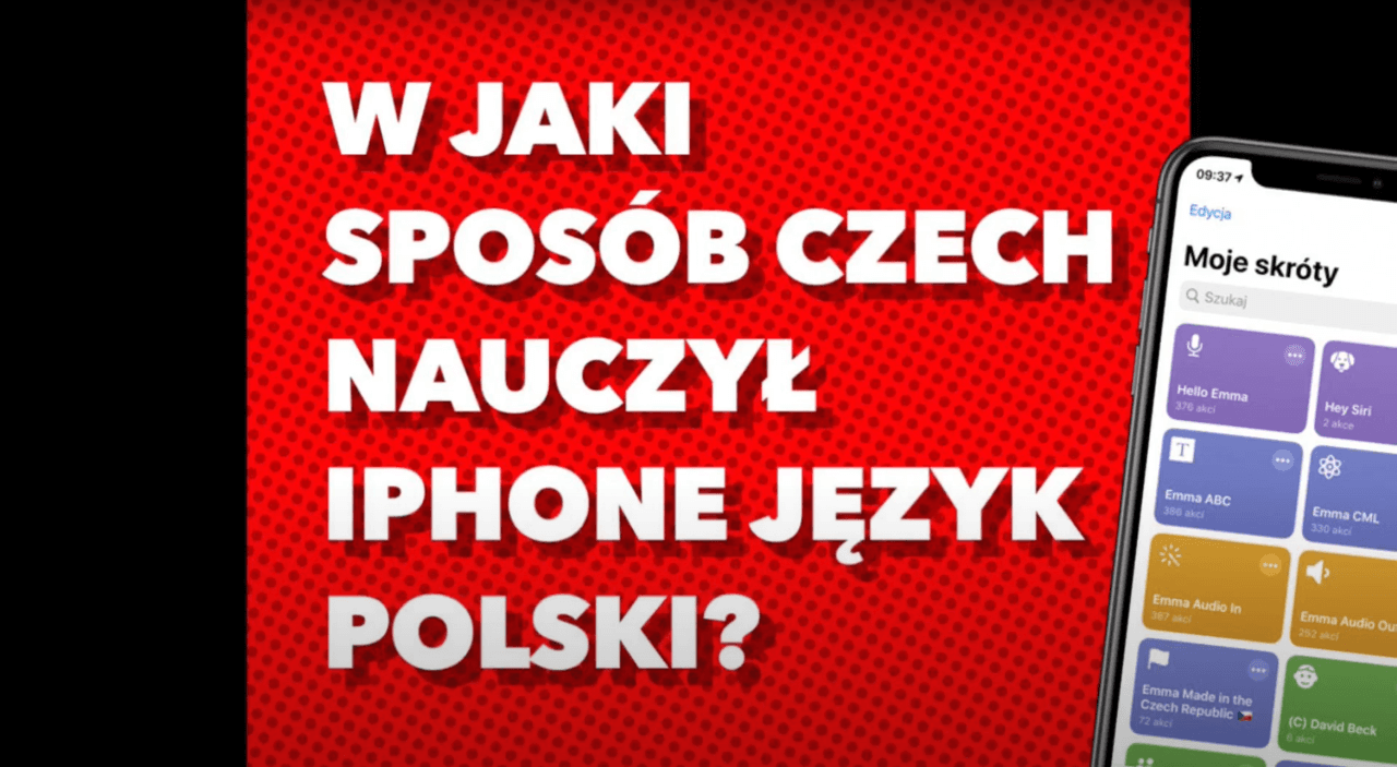 Hello Emma jak Czech nauczył iPhone języka polskiego